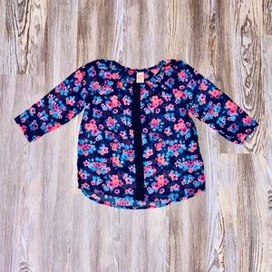 Girls floral blouse 🌸